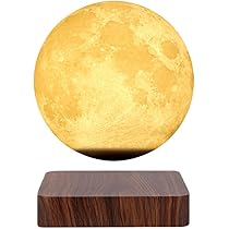 ワイヤレス3Dムーンライト 3Dプリンターで月を再現、ワイヤレスLED照明「ムーンライト」蔦